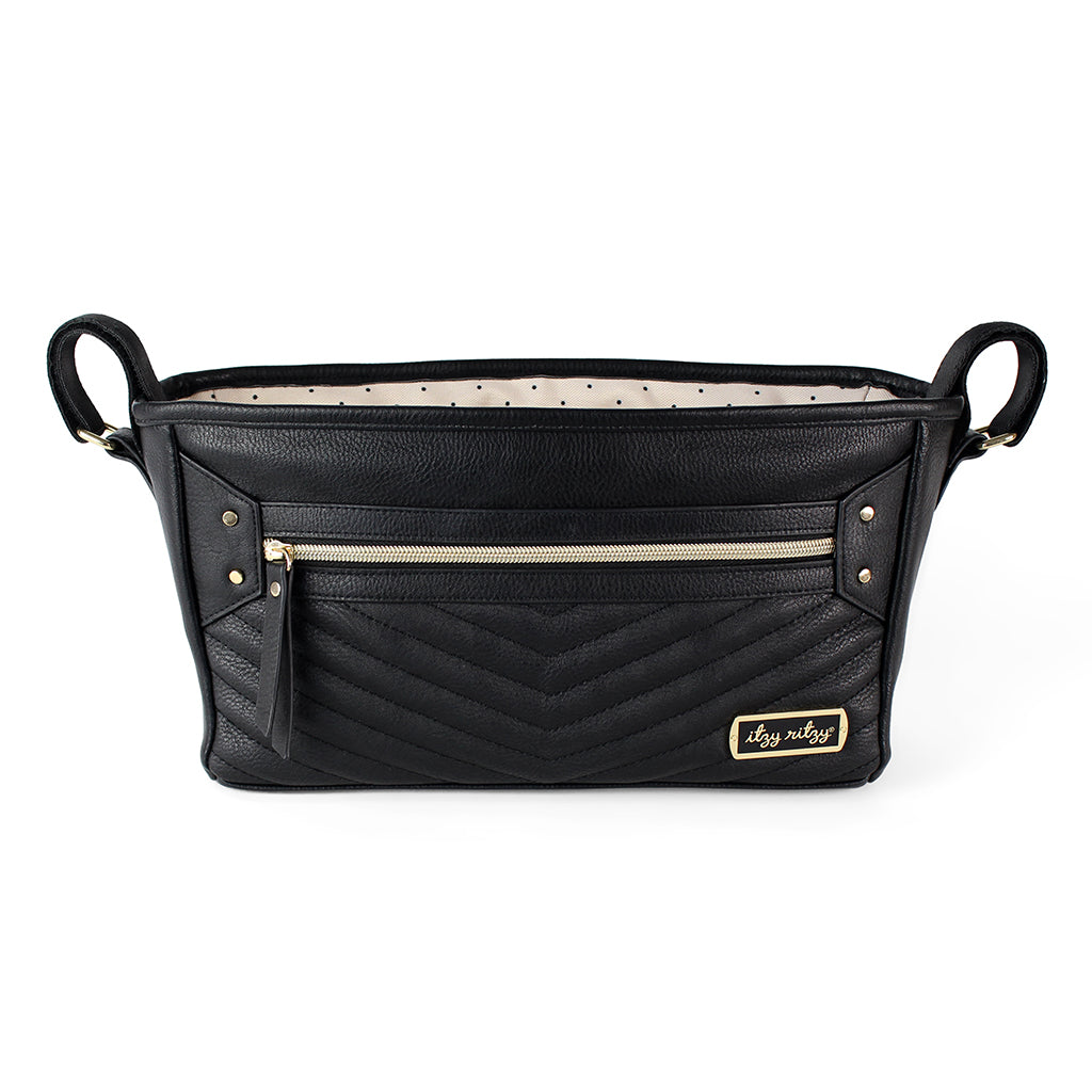 Itzy Ritzy - Stroller Caddy Jetsetter Black