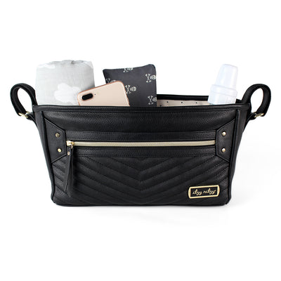Itzy Ritzy - Stroller Caddy Jetsetter Black