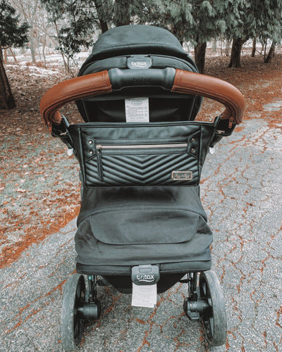 Itzy Ritzy - Stroller Caddy Jetsetter Black