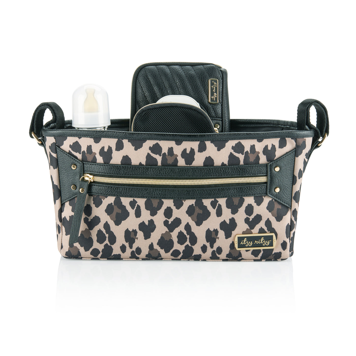 Itzy Ritzy - Stroller Caddy Leopard