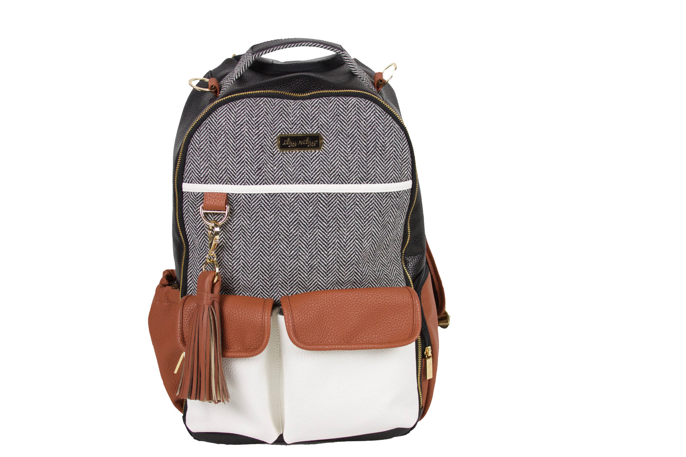 Itzy Ritzy - Coffee & Cream Boss Backpack™ Diaper Bag