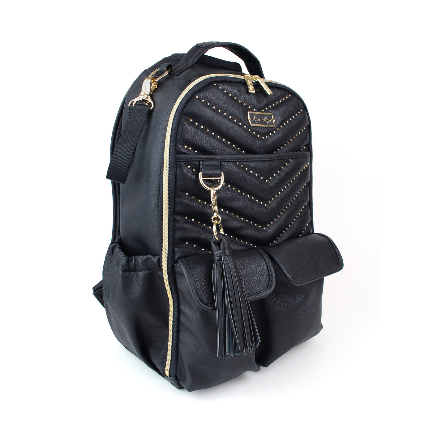 Itzy Ritzy - Rock & Roll Black Boss Backpack™ Diaper Bag