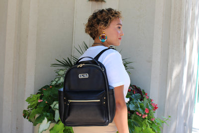 Itzy Ritzy - Black Itzy Mini™ Diaper Bag Backpack