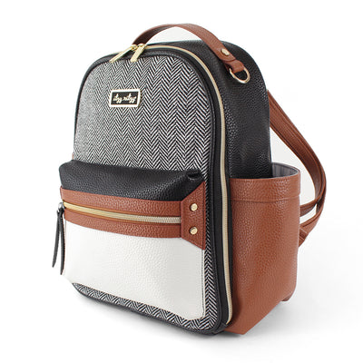 Itzy Ritzy - Coffee & Cream Itzy Mini™ Diaper Bag Backpack